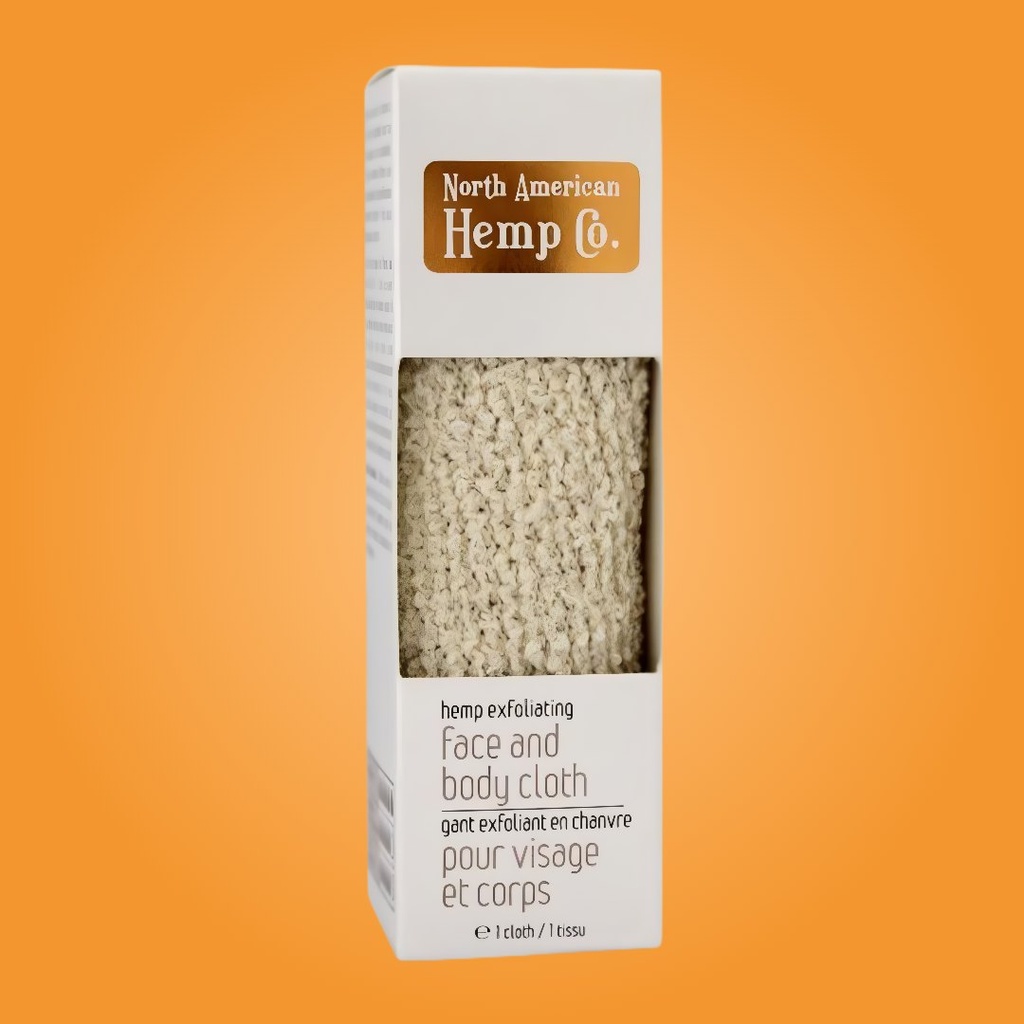 Hemp Exfoliating Face Cloth from North American Hemp co