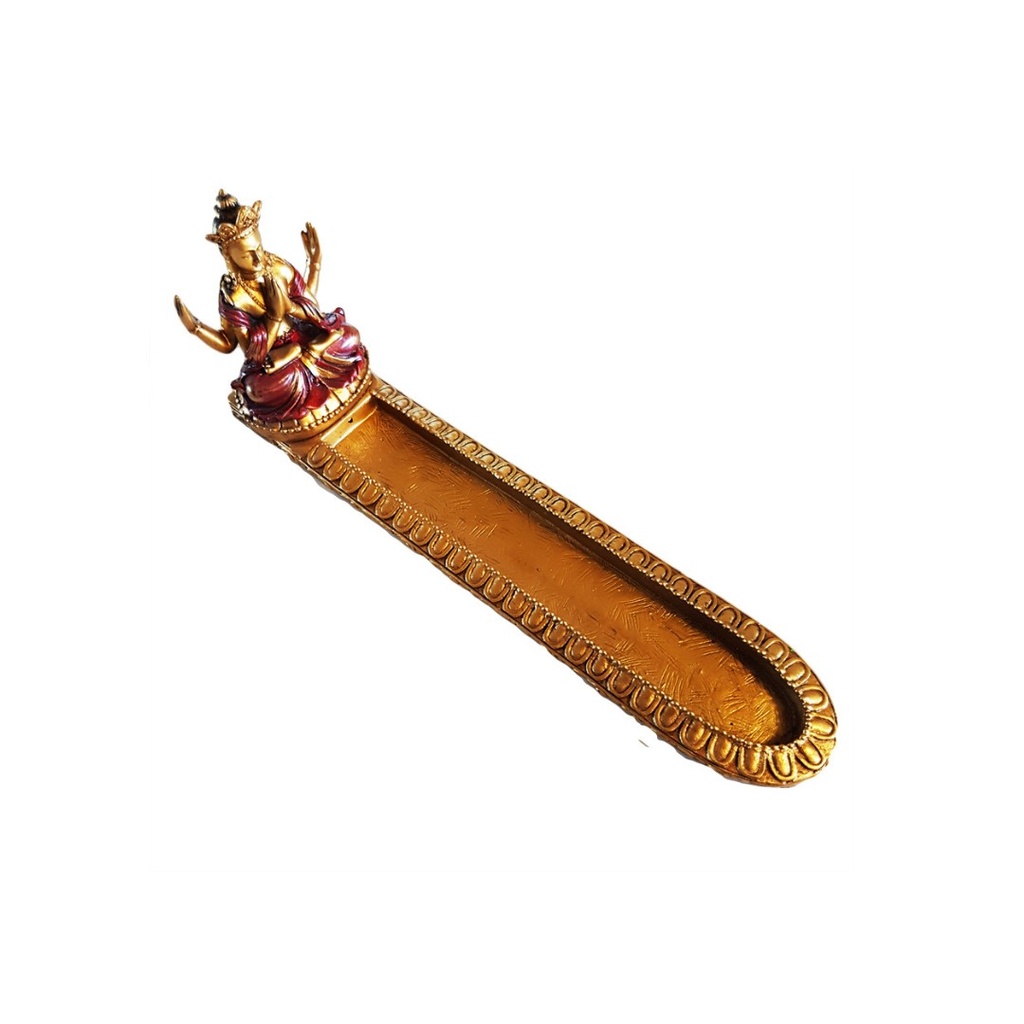 Meditating Buddha Incense Holder