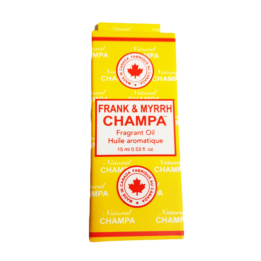 Nag Champa Fragrant Oil Bottle 15ml - Frank and Myrrh