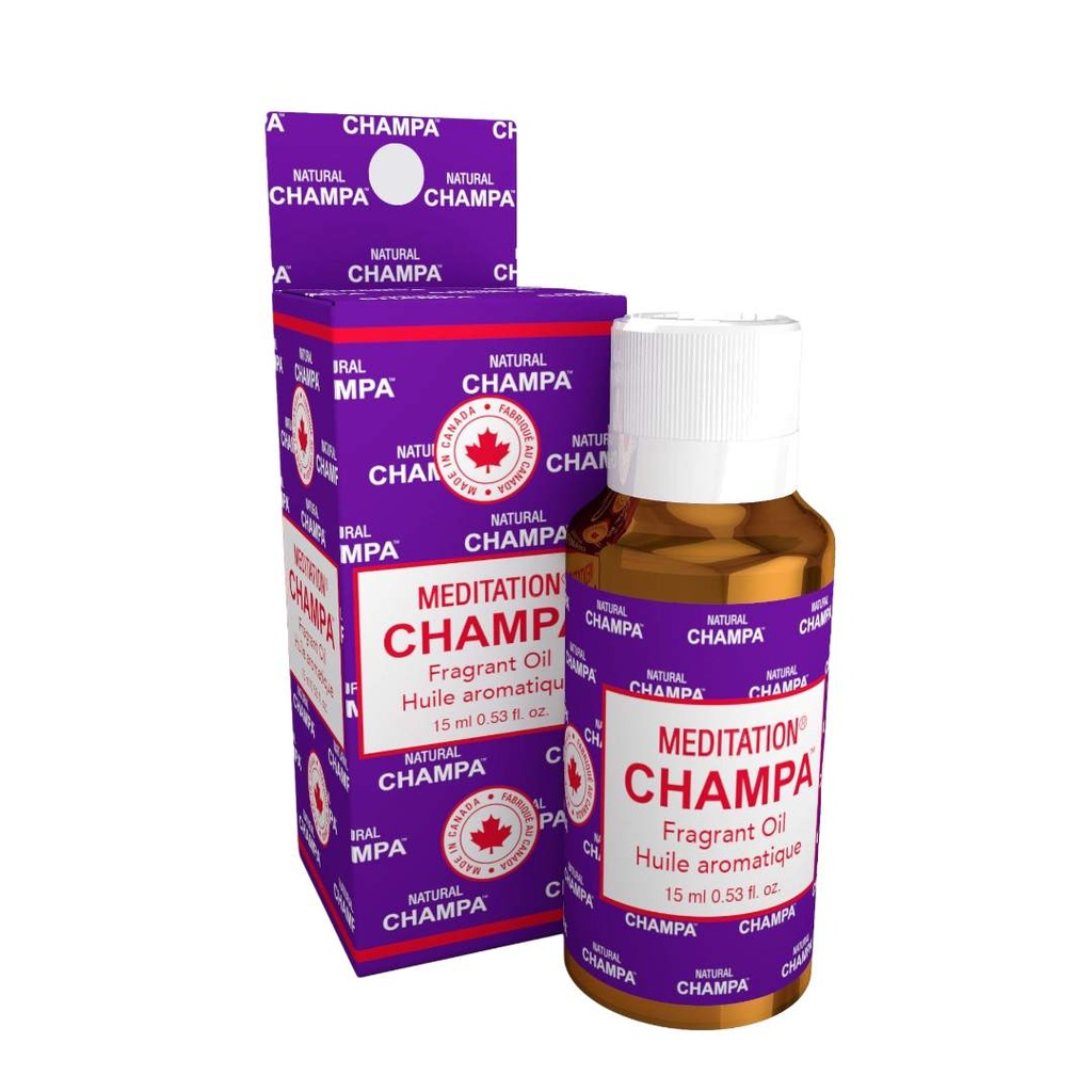 Nag Champa Fragrant Oil Bottle 15ml - Meditation