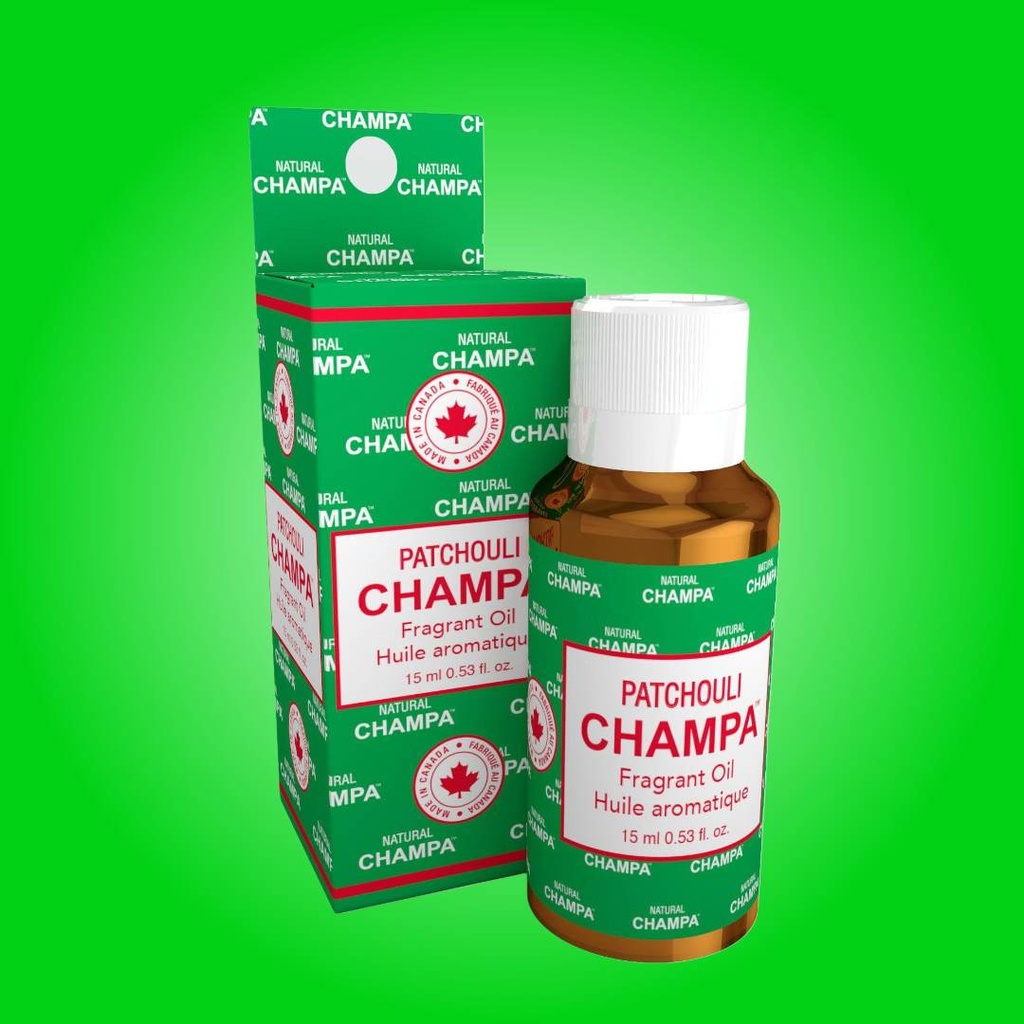 Patchouli Champa Fragrant Oil from Natural Champa - 15ml Bottle