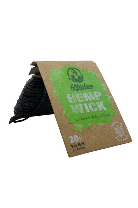 Afghan Hemp Wick 20 ft Pack