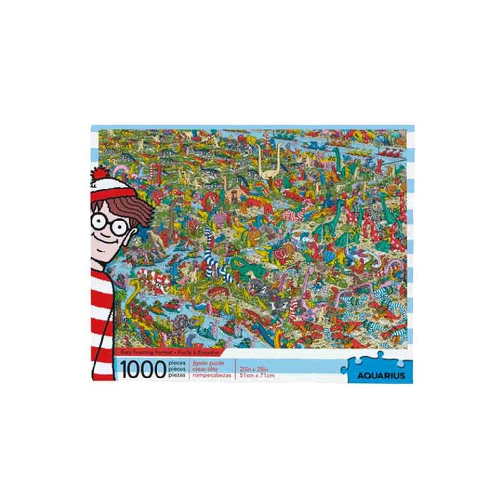 1000 Piece Puzzle - Where's Waldo? - Dinosaurs