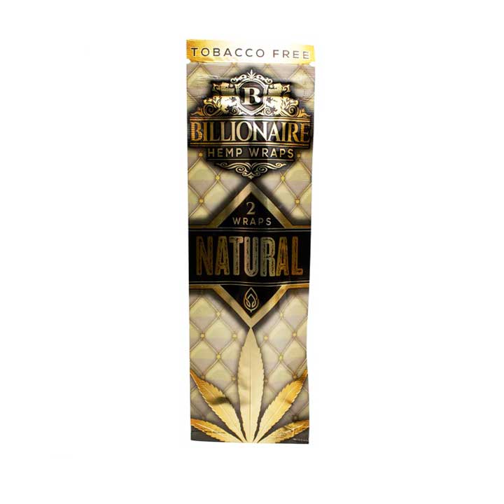 Billionaire Hemp Wraps -- Pack de 2