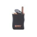 Ryot Small Wood Dugout One-Hitter Box with Magnetic Lid and Poker