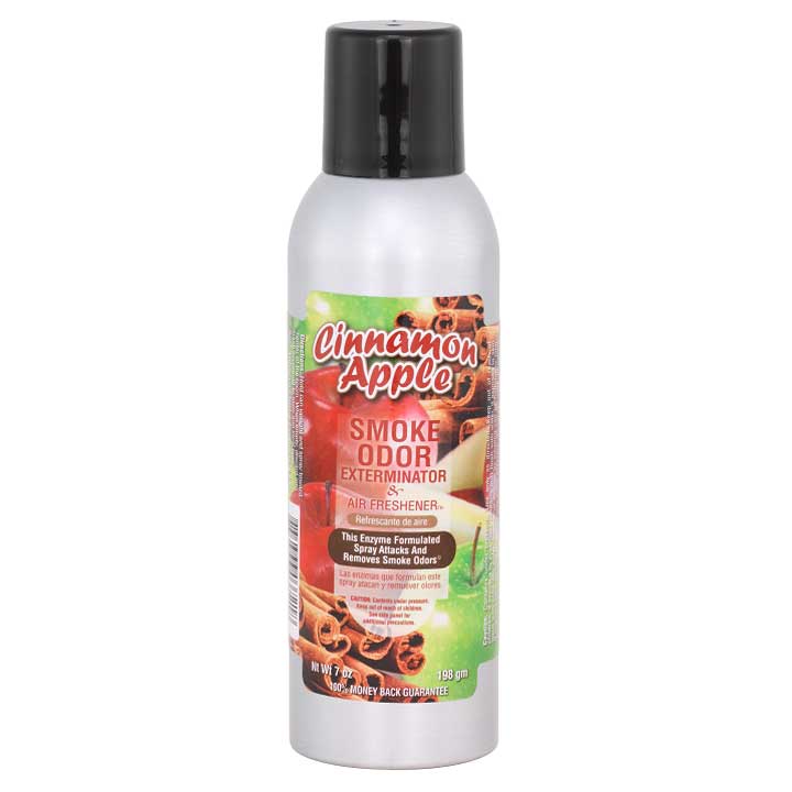 Spray Exterminateur d'Odeur de Fumée - 7 oz - Cannelle Pomme