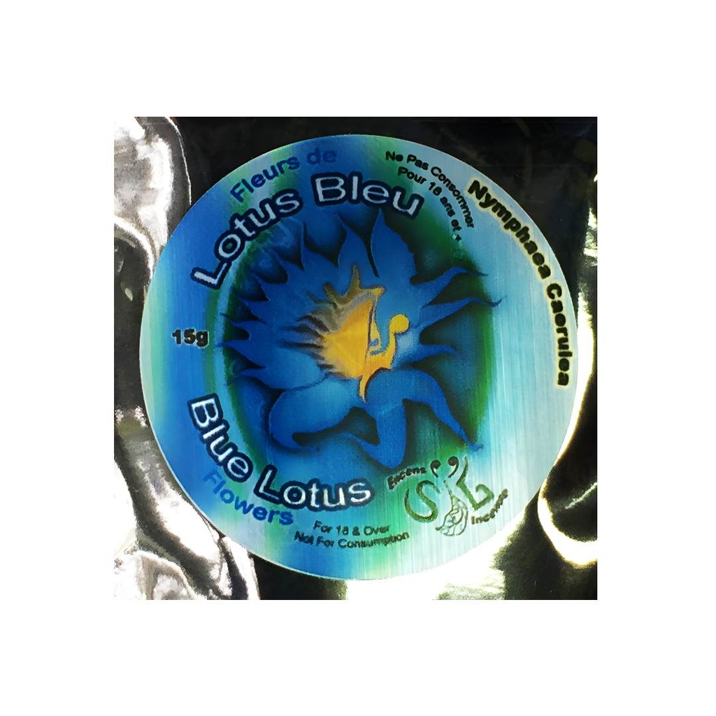 Blue Lotus Flowers - Nelumbo Nucifera - 15g