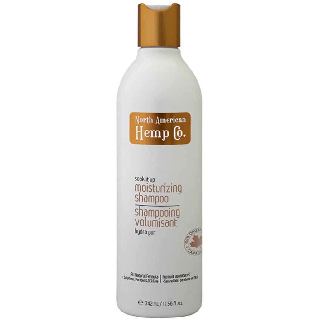 Shampoo hydratant Soak It Up de North American Hemp co