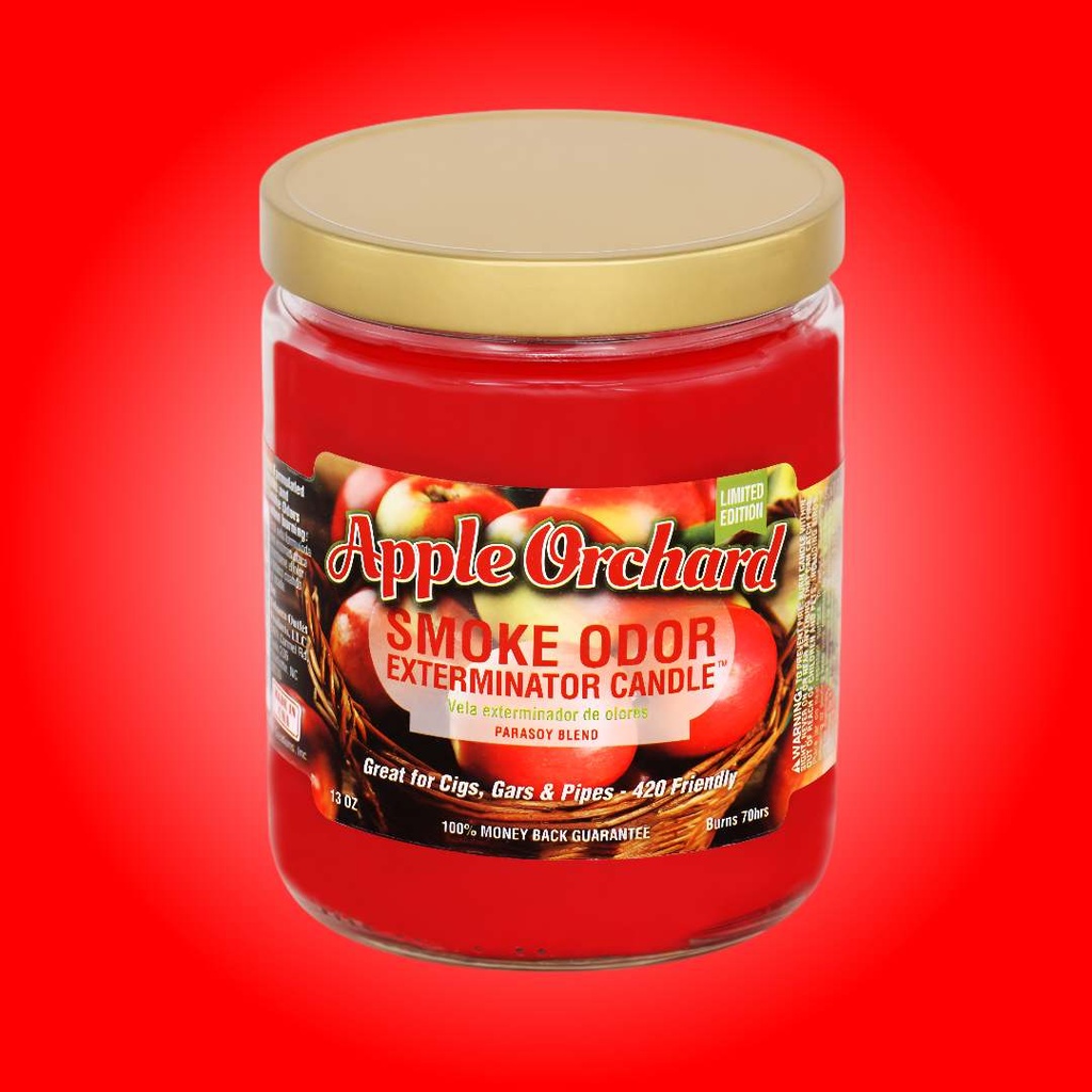 Cinnamon Apple - Smoke Odor Exterminator Candle - 13 oz