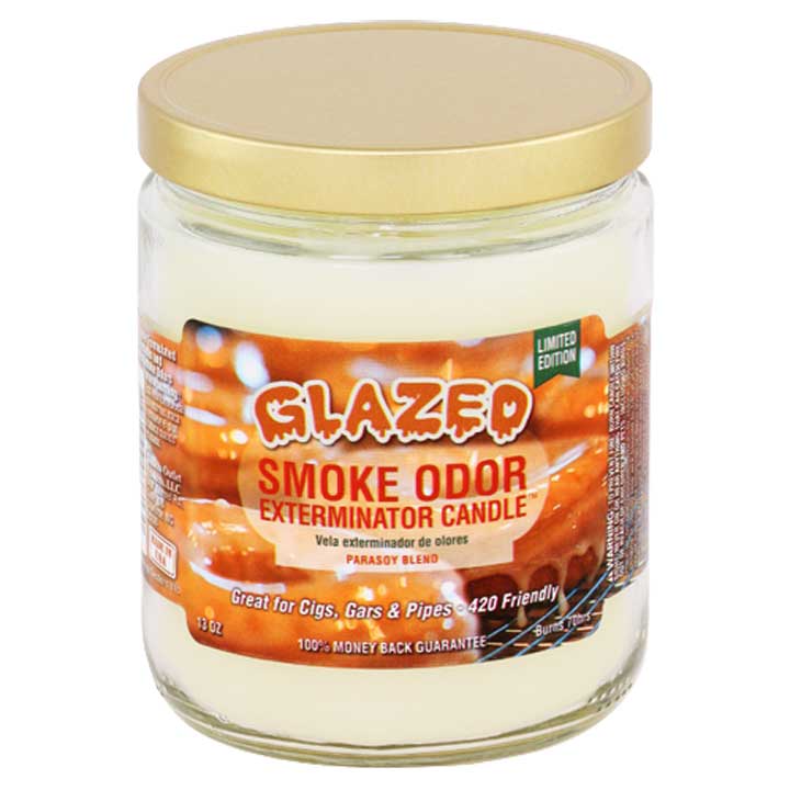 Vela Eliminadora de Olores de Humo – Glaseado – Edición Limitada – 13 oz