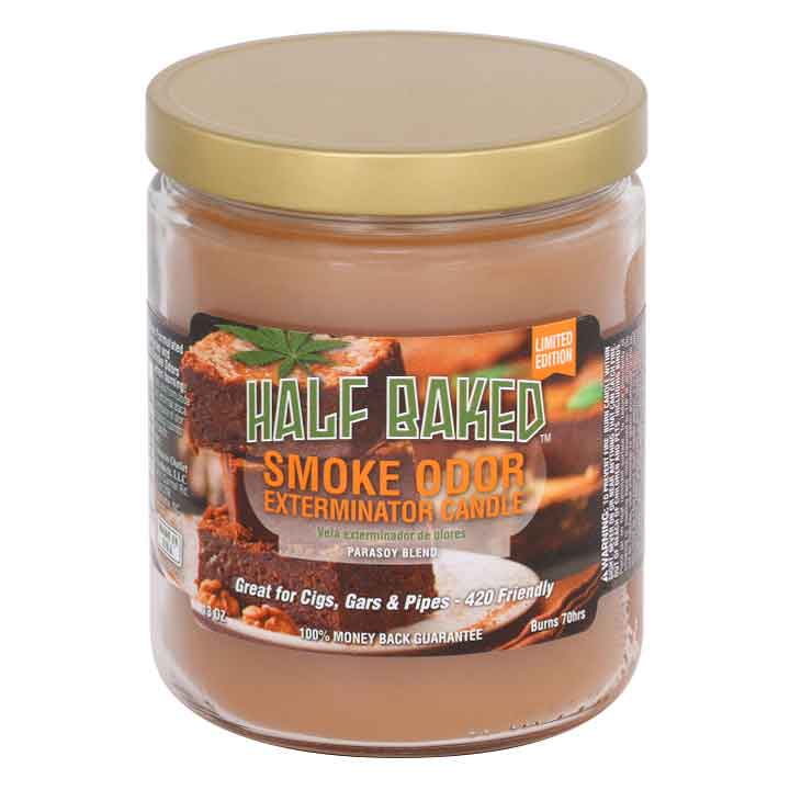 Bougie Exterminatrice d'Odeur de Fumée Édition Limitée - 13 oz - Half Baked