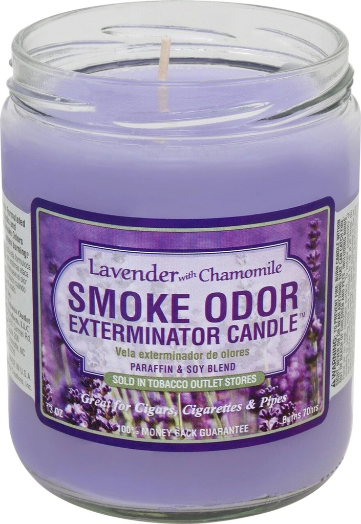 Lavender & Chamomile - Smoke Odor Exterminator Candle - 13 oz