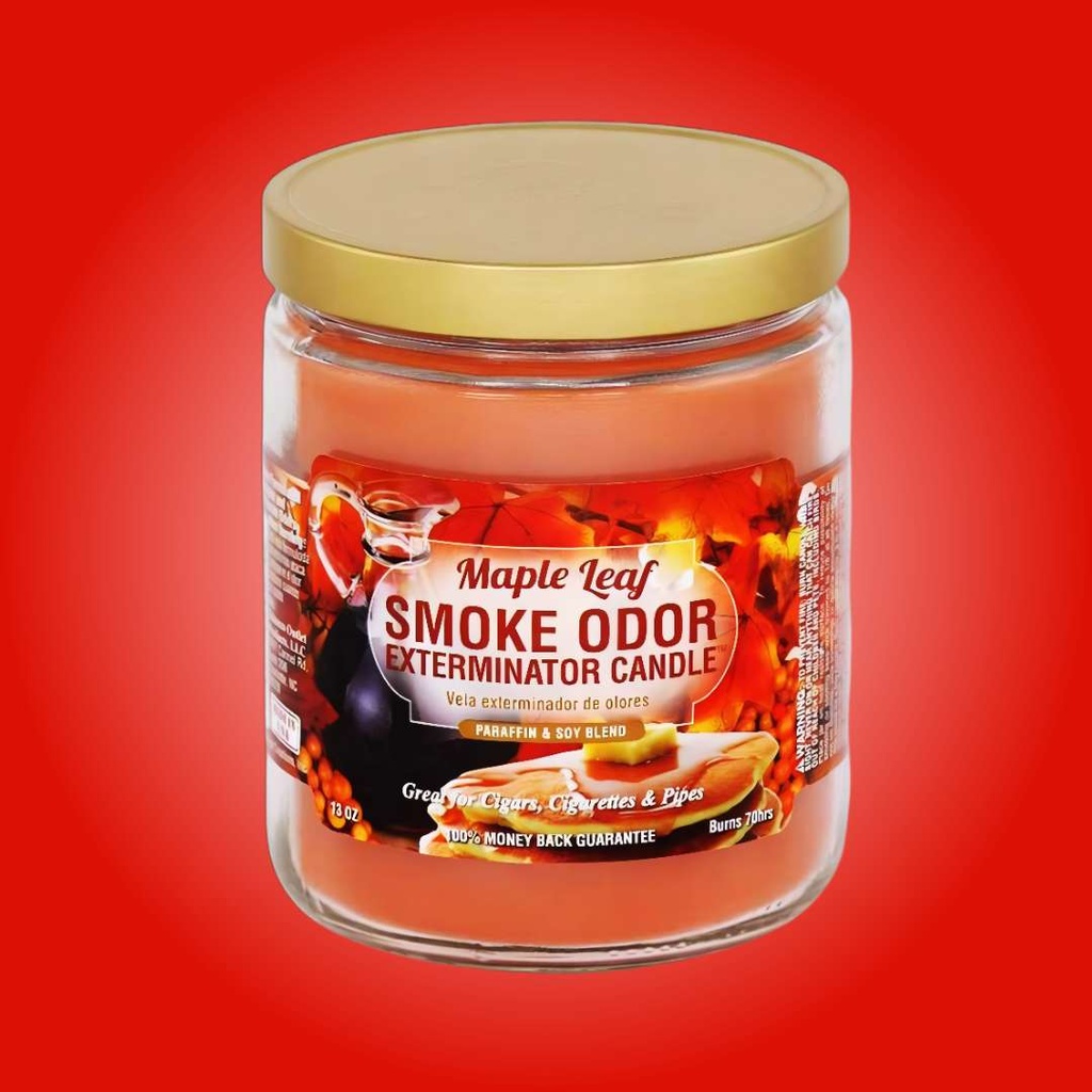 Maple Leaf - Smoke Odor Exterminator Candle - 13 oz