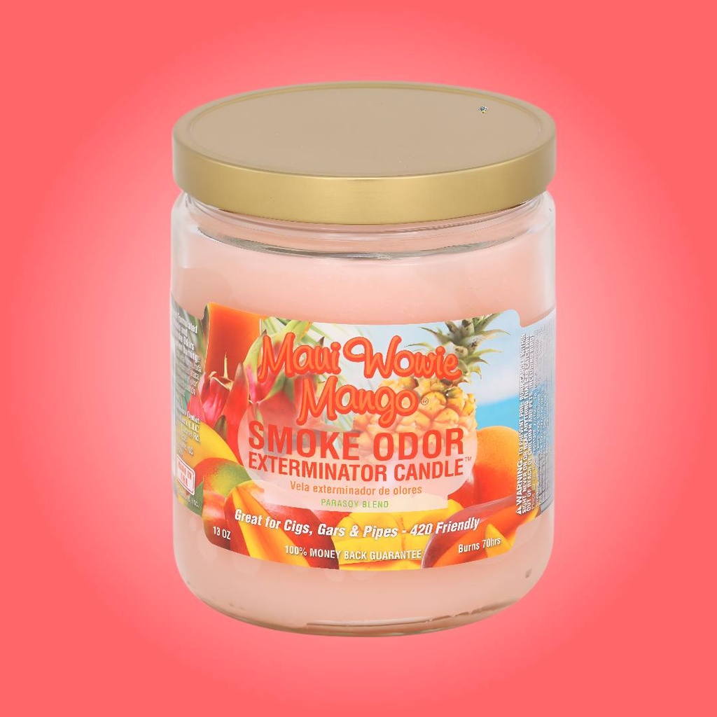 Maui Wowie Mango - Smoke Odor Exterminator Candle - 13 oz