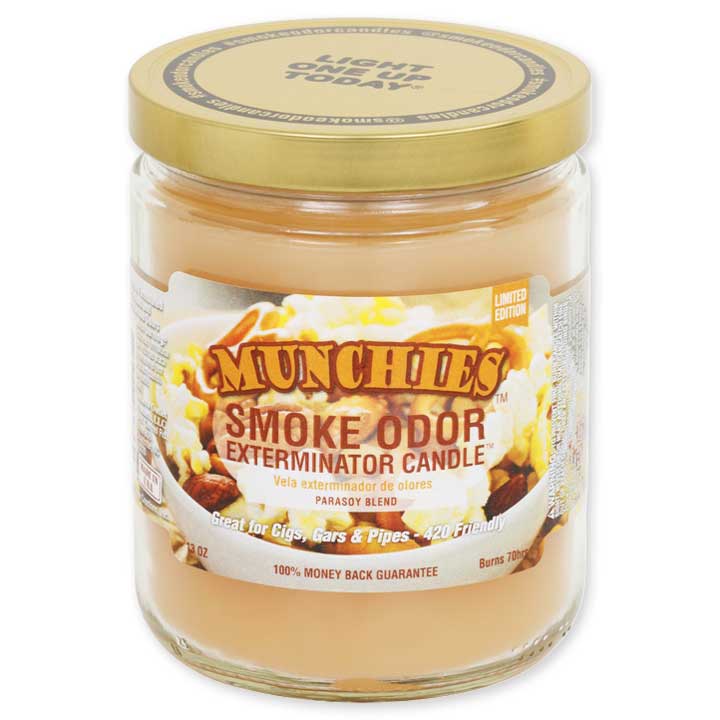 Bougie exterminatrice d'odeur de fumée - 13 oz - Munchies