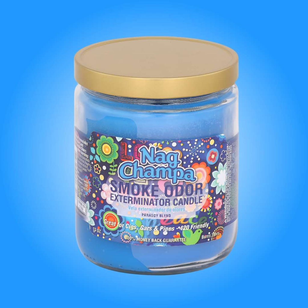 Nag Champa - Smoke Odor Exterminator Candle - 13 oz