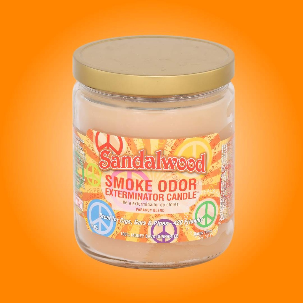 Vela Eliminadora de Olores de Humo – Sándalo – 13 oz