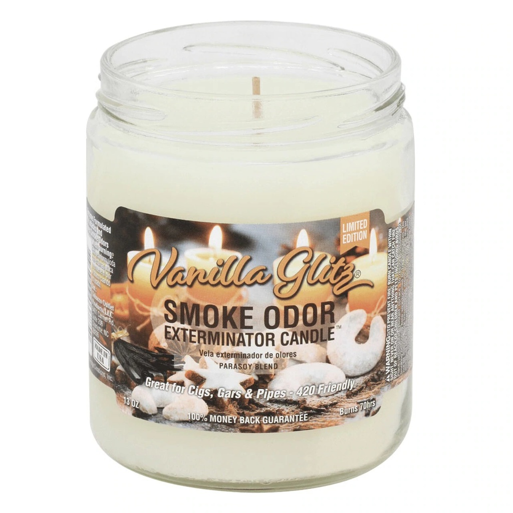 Vanilla Glitz - Smoke Odor Exterminator Candle - 13 oz