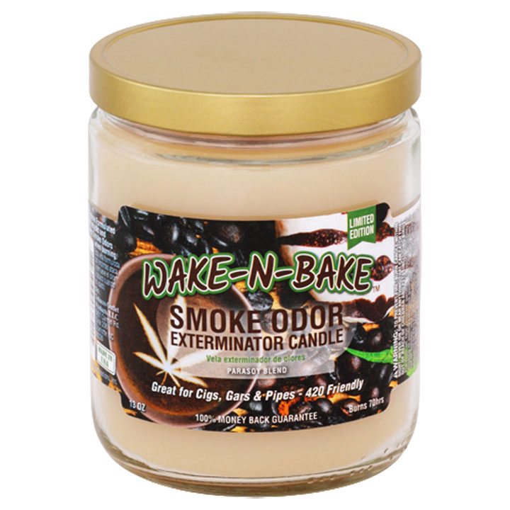 Wake-N-Bake - Smoke Odor Exterminator Candle - 13 oz - Limited Edition