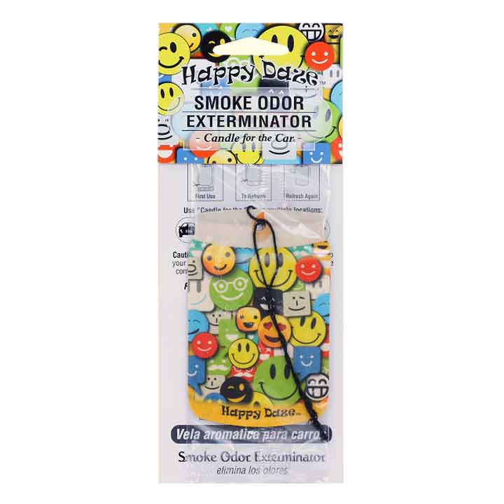 Smoke Odor Exterminator Car Freshner - Happy Daze