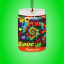 Hippie Love Smoke Odor Exterminator Car Freshener