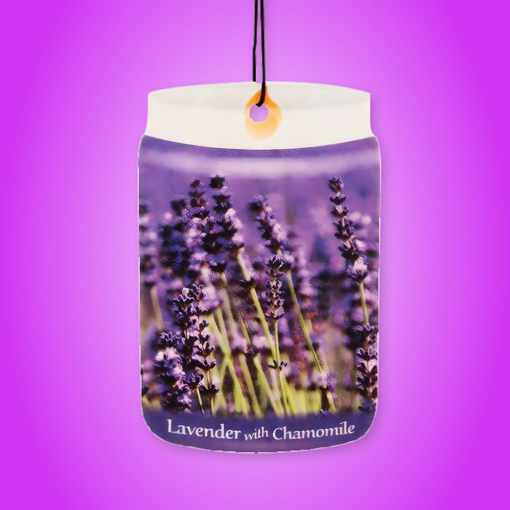 Lavender and Chamomile Smoke Odor Exterminator Car Freshener