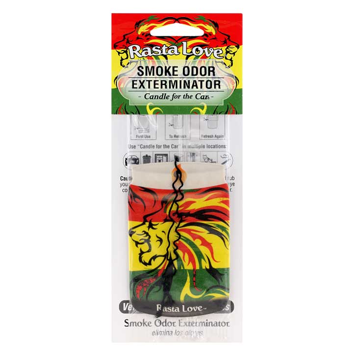 Smoke Odor Exterminator Car Freshner - Rasta Love