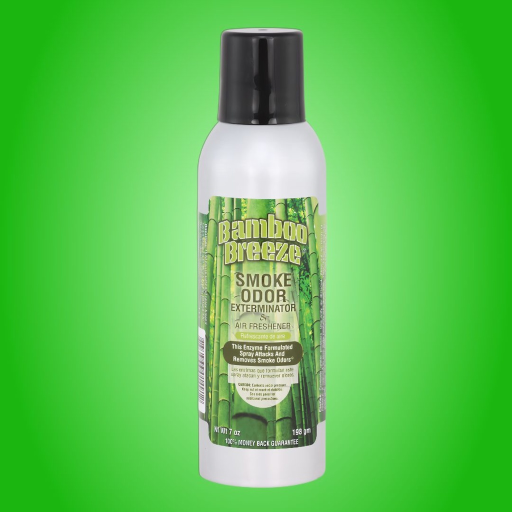 Brise de Bambou - Spray Exterminateur d’Odeurs de Fumée - 7 oz