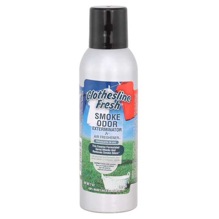 Spray Exterminateur d'Odeur de Fumée - 7 oz - Fraîcheur de Linge