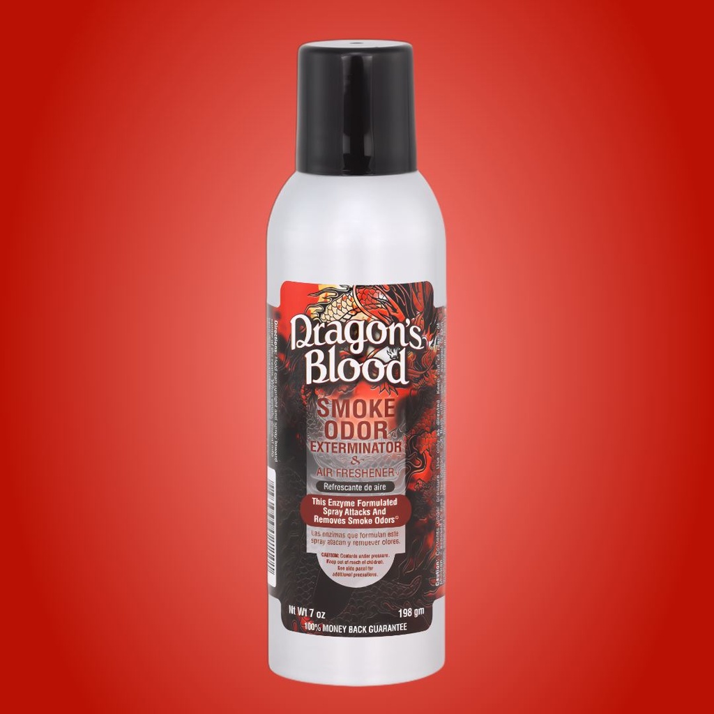 Sangre de Dragón - Aerosol Exterminador de Olores de Humo - 7 oz