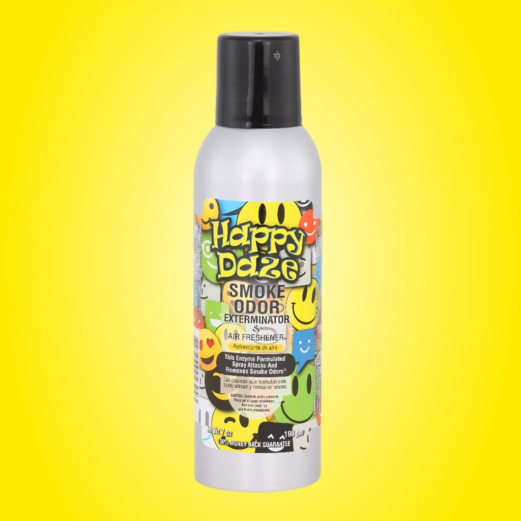 Journées Heureuses - Spray Exterminateur d’Odeurs de Fumée - 7 oz