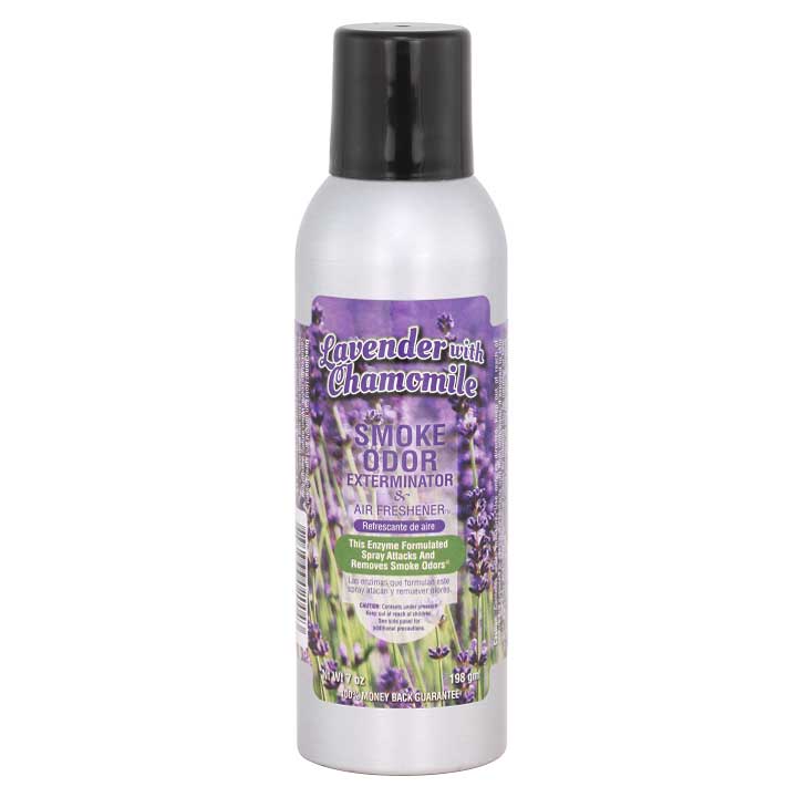 Spray exterminateur d'odeur de fumée - 7 oz - Lavande avec Camomille