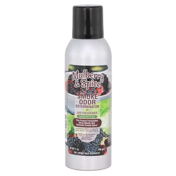 Spray d'élimination des odeurs de fumée - 7 oz - Mûre et épices