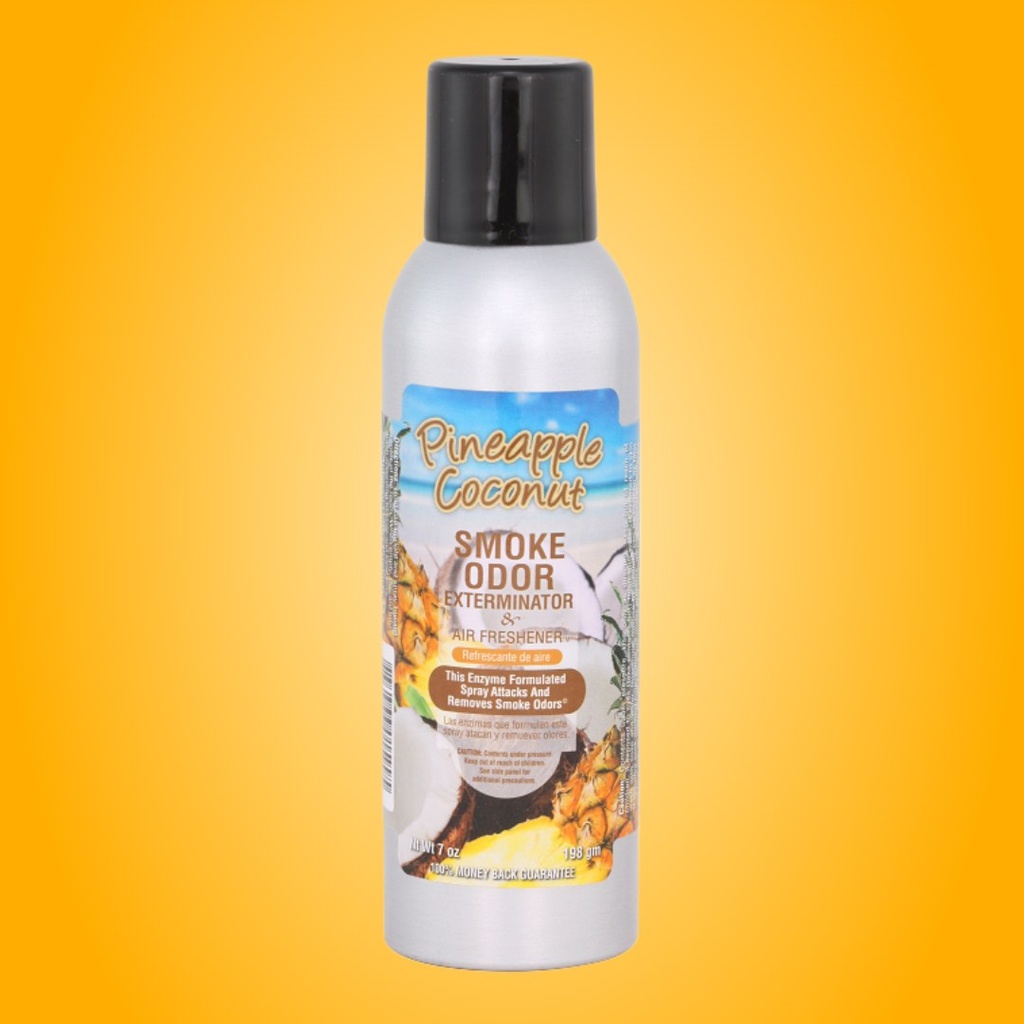 Ananas & Noix de Coco - Spray Exterminateur d’Odeurs de Fumée - 7 oz