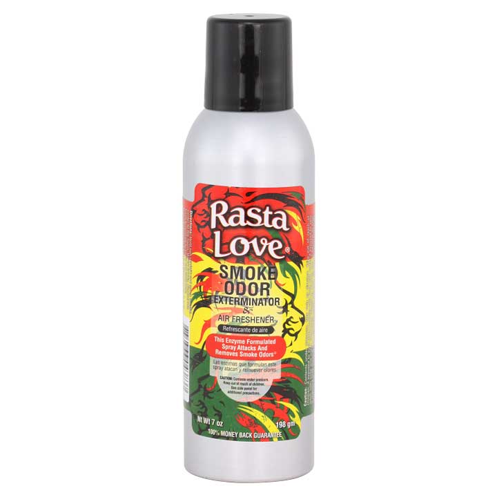 Spray Exterminateur d'Odeur de Fumée - 7 oz - Rasta Love