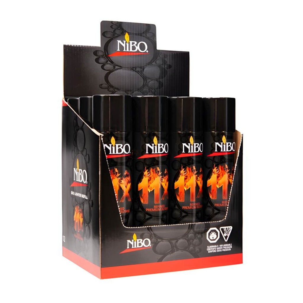 Nibo Premium 11X Raffiné Butane 300ml-167g - Pack de 12