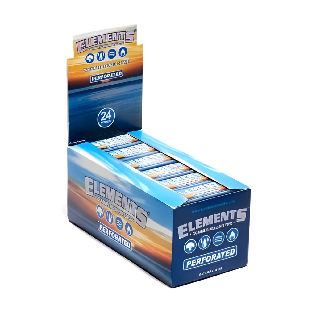 Elements Perforated Gummed Tips Box of 24 Pack