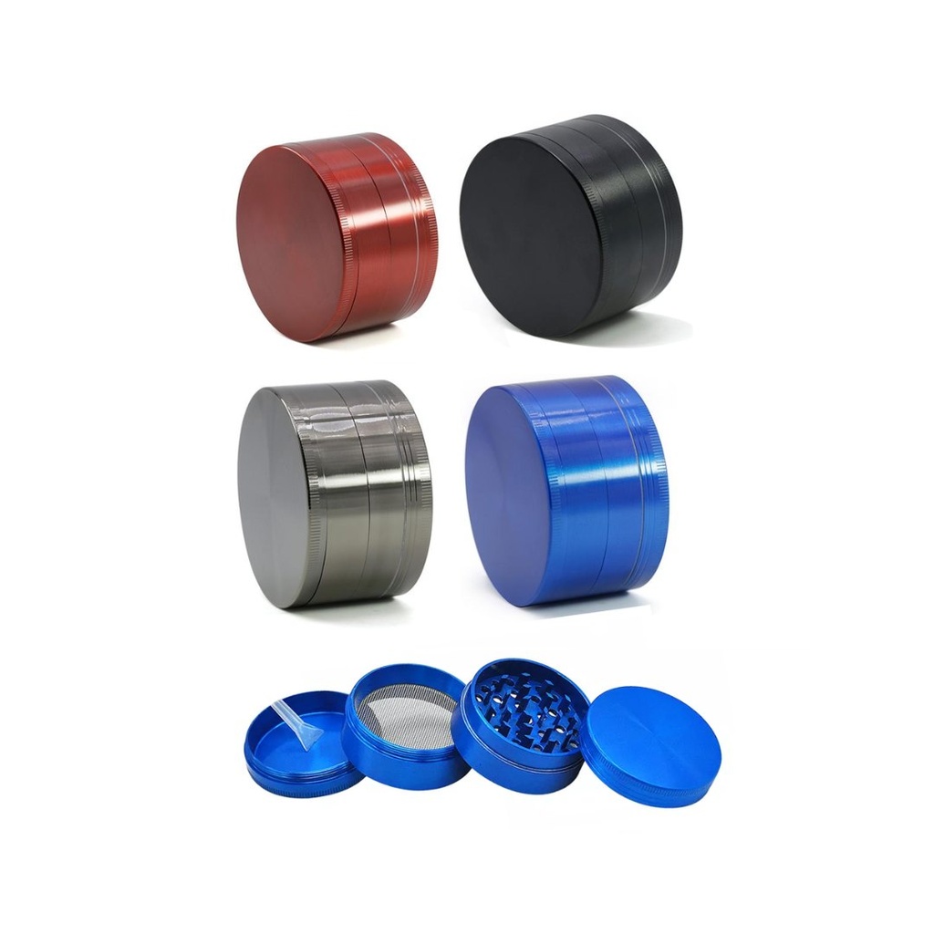 4 Piece Aluminum Grinder Pollinator 1.5 Inch