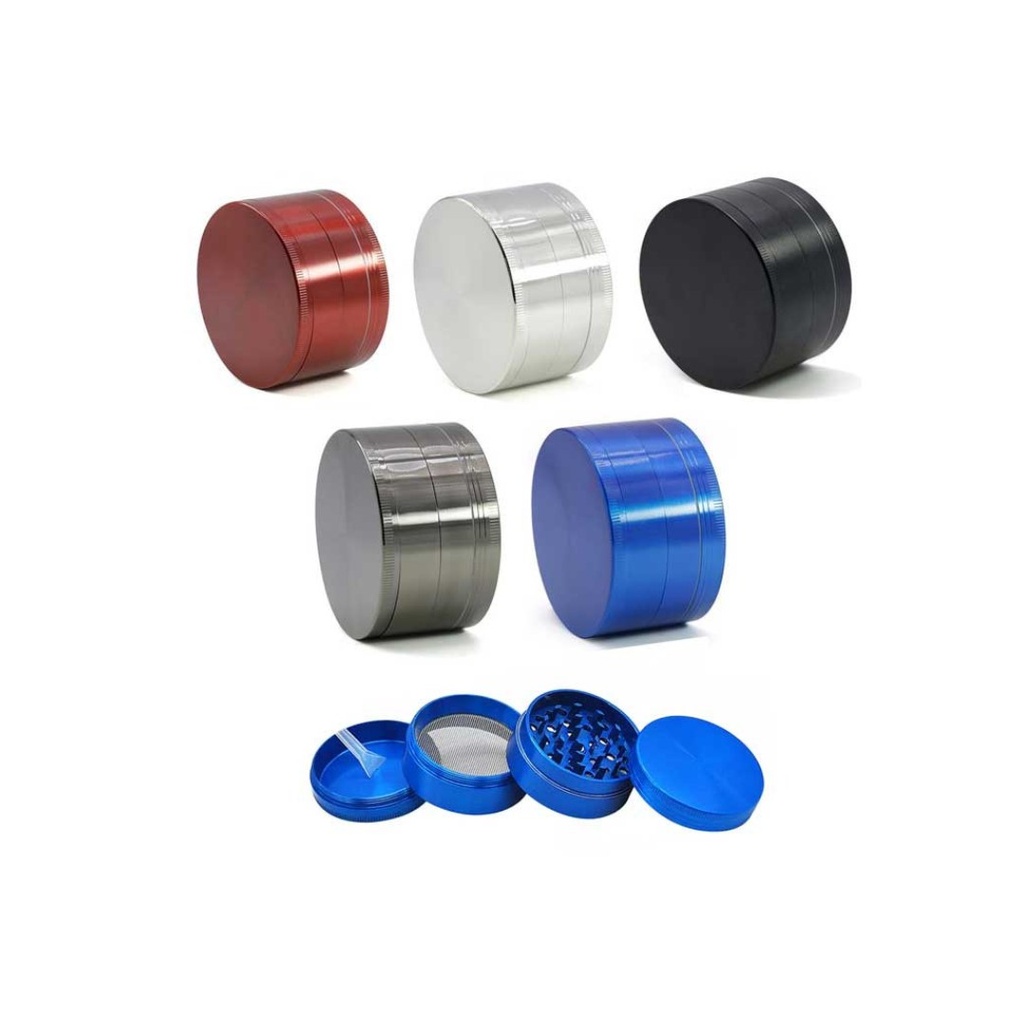 4 Piece Aluminum Grinder Pollinator 2.5 Inch