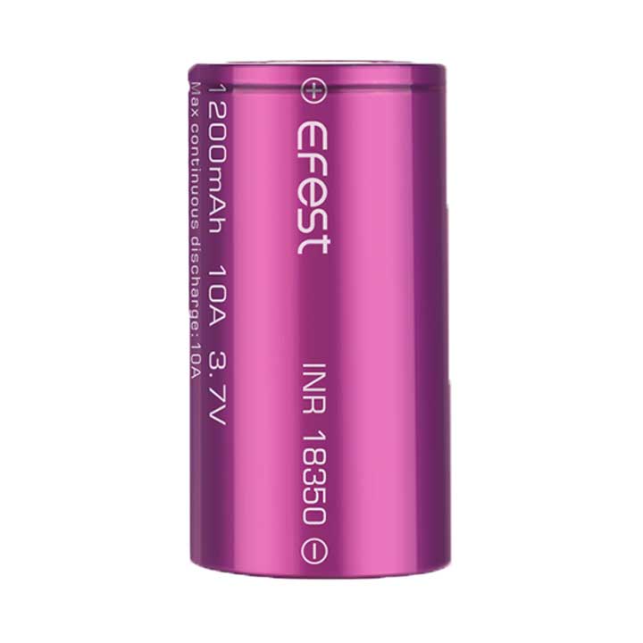 Efest INR 18350 Battery - 10 A - 1200 mAh