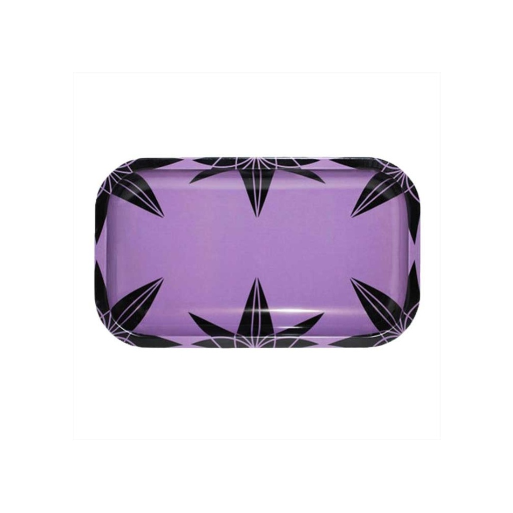 Purple Metal Rolling Tray - Medium