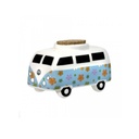 Vintage Hippie Van Ceramic Stash Jar