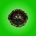 Cenicero de Resina Hombre Verde