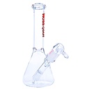 Hoss Glass Concentrates Direct Inject Mini 6 Inch Bong with Secured 6-Arm Downstem Diffuser H080