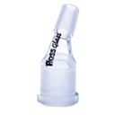 Adaptateur d'angle Hoss Glass pour joint, courbure de 45 degrés - bas de 14 mm - haut de 19 mm YX14-SB