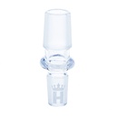 Hoss Glass Straight Male-Male Adaptor YX28-S