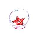 Hoss Glass Star Logo Concentrate Dish YX36-A