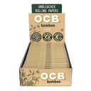 OCB Bamboo 1 1/4 79mm Rolling Papers -- Box of 25