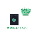 Sacs noirs Smelly Proof XXSmall de 4 mil, 3 x 4,5 pouces.