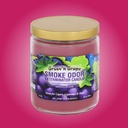 Bougie exterminatrice d'odeur de fumée - 13 oz - Groov'n Grape